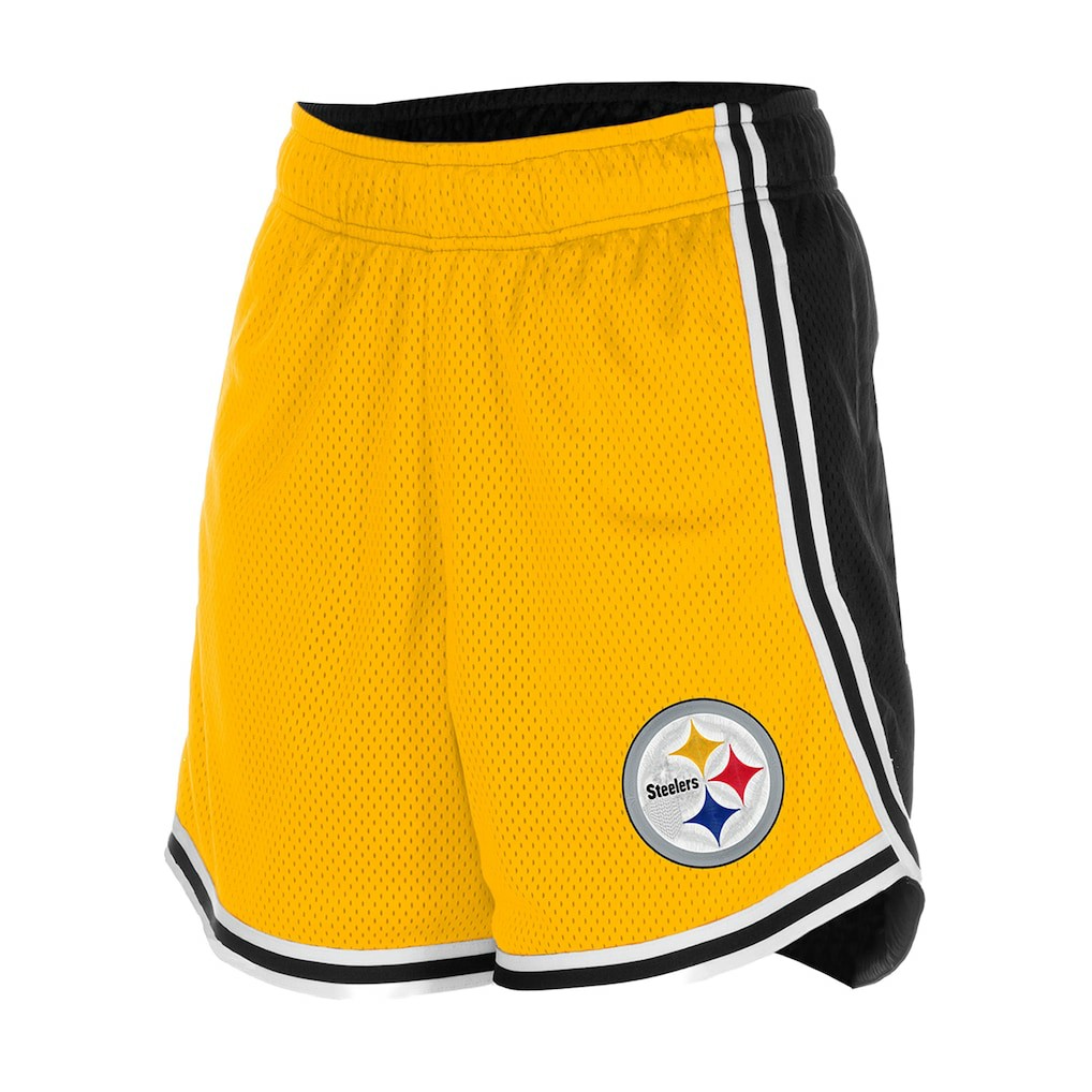 Pittsburgh Steelers Women's Sport Classics Mesh Shorts | NFL On sale
