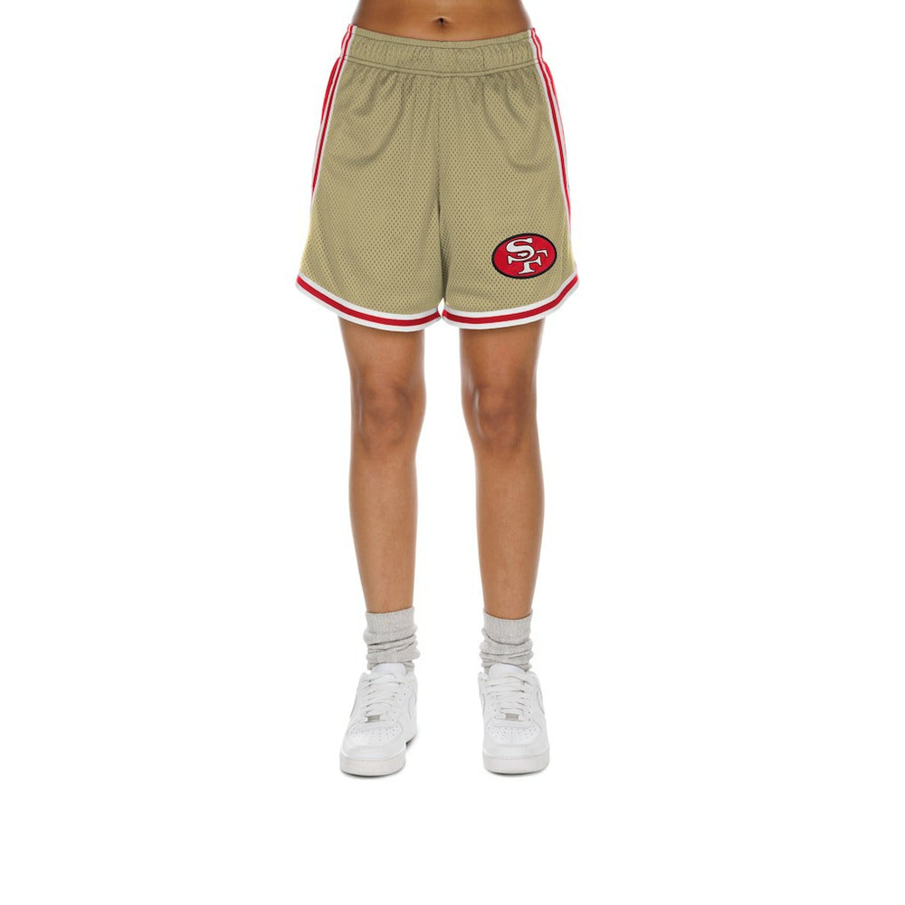 San Francisco 49ers Women's Throwback Sport Classics Mesh Shorts | NFL Online