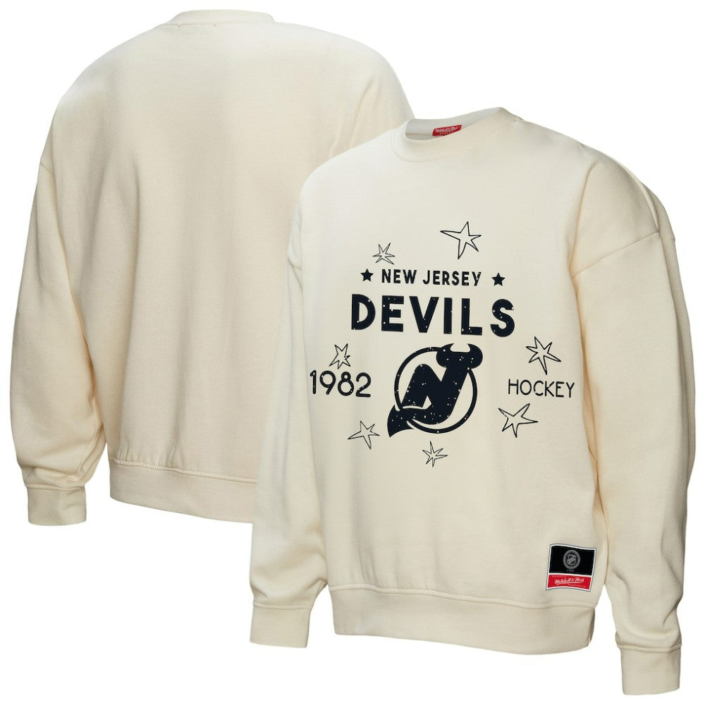 New Jersey Devils Mitchell & Ness Women's Logo 3.0 Pullover Sweatshirt -  NHL Sweatshirts