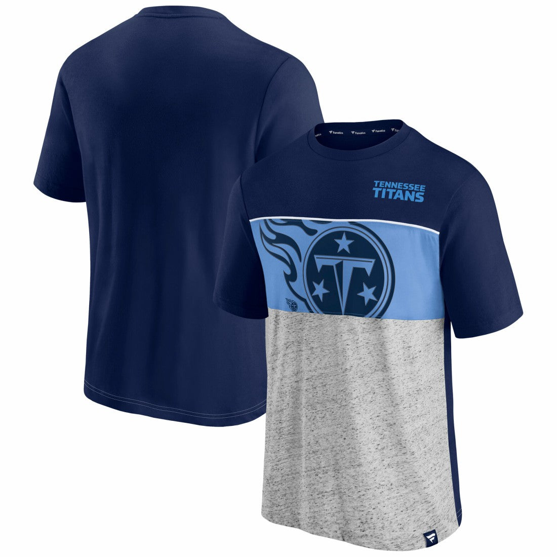 Tennessee Titans Colorblock T-Shirt | NFL On sale