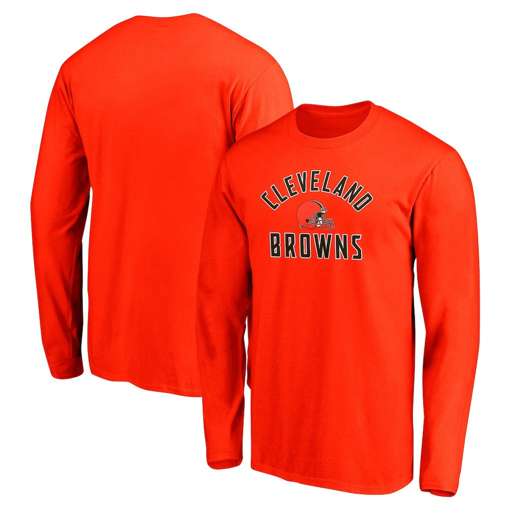 Cleveland Browns Team Arc Knockout Long Sleeve T-Shirt | NFL Discount