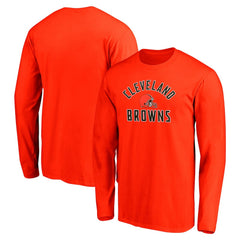 Cleveland Browns Team Arc Knockout Long Sleeve T-Shirt | NFL Discount