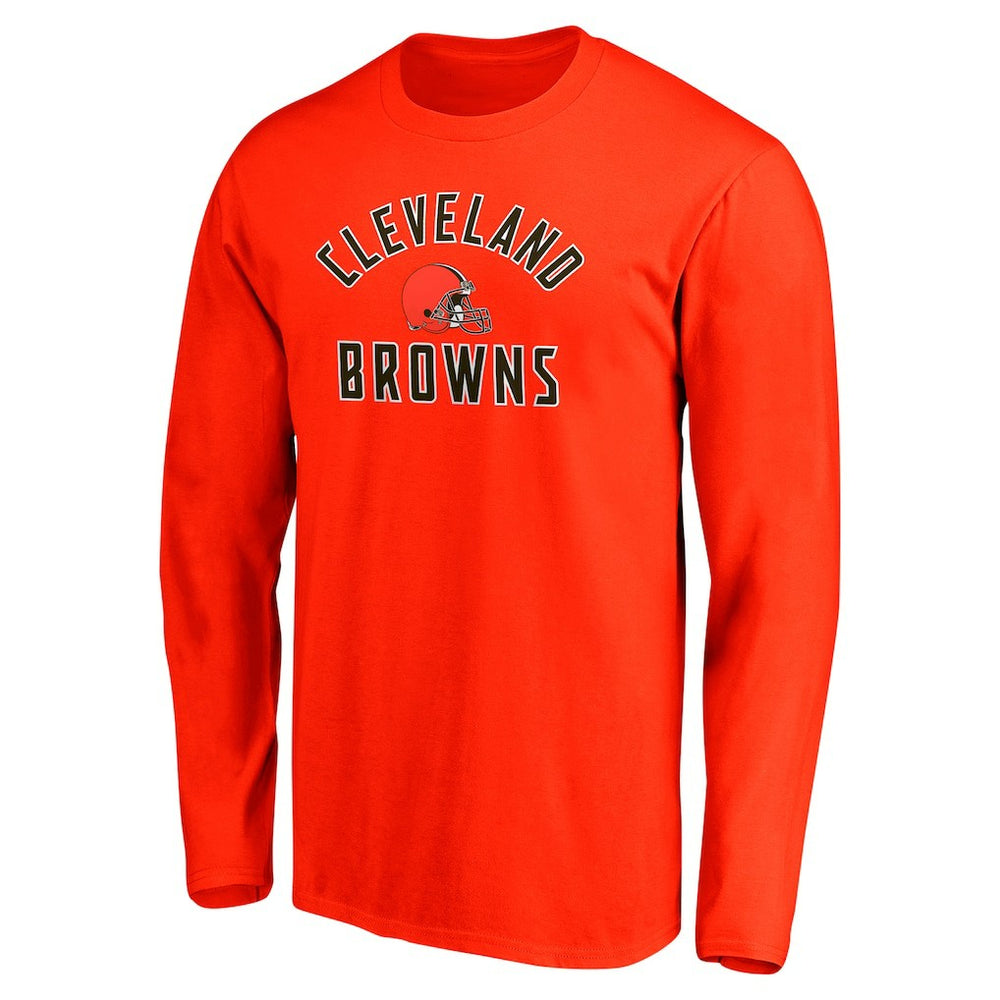 Cleveland Browns Team Arc Knockout Long Sleeve T-Shirt | NFL Discount