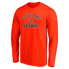 Cleveland Browns Team Arc Knockout Long Sleeve T-Shirt | NFL Discount