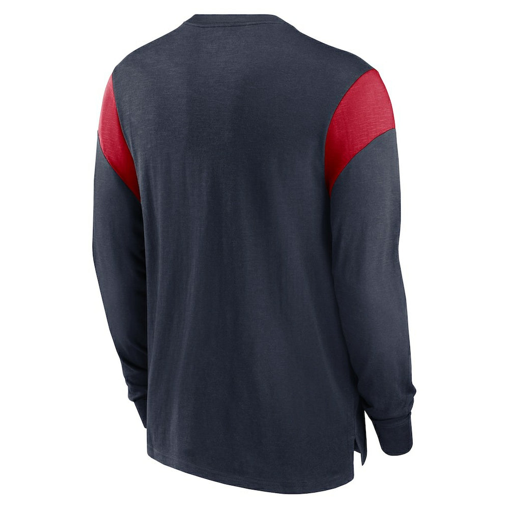 Houston Texans Rewind Playback Helmet Long Sleeve T-Shirt | NFL Online