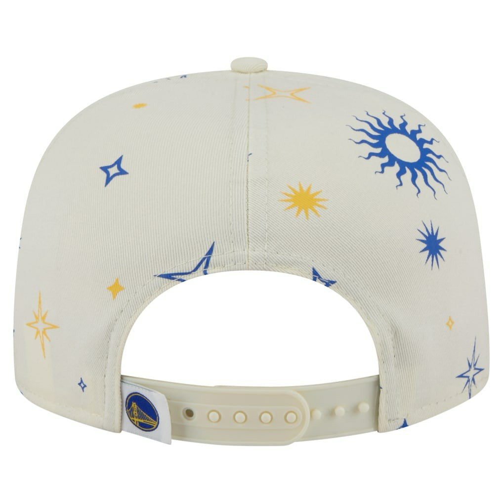 Cream Golden State Warriors Lunar Golfer Snapback Hat sale | NBA
