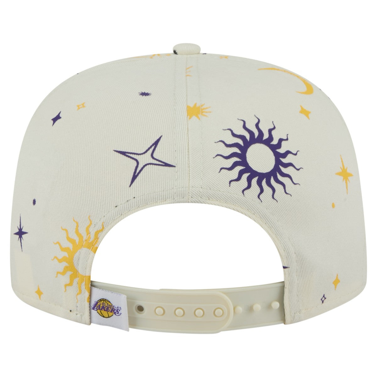 Cream Los Angeles Lakers Lunar Golfer Snapback Hat | NBA