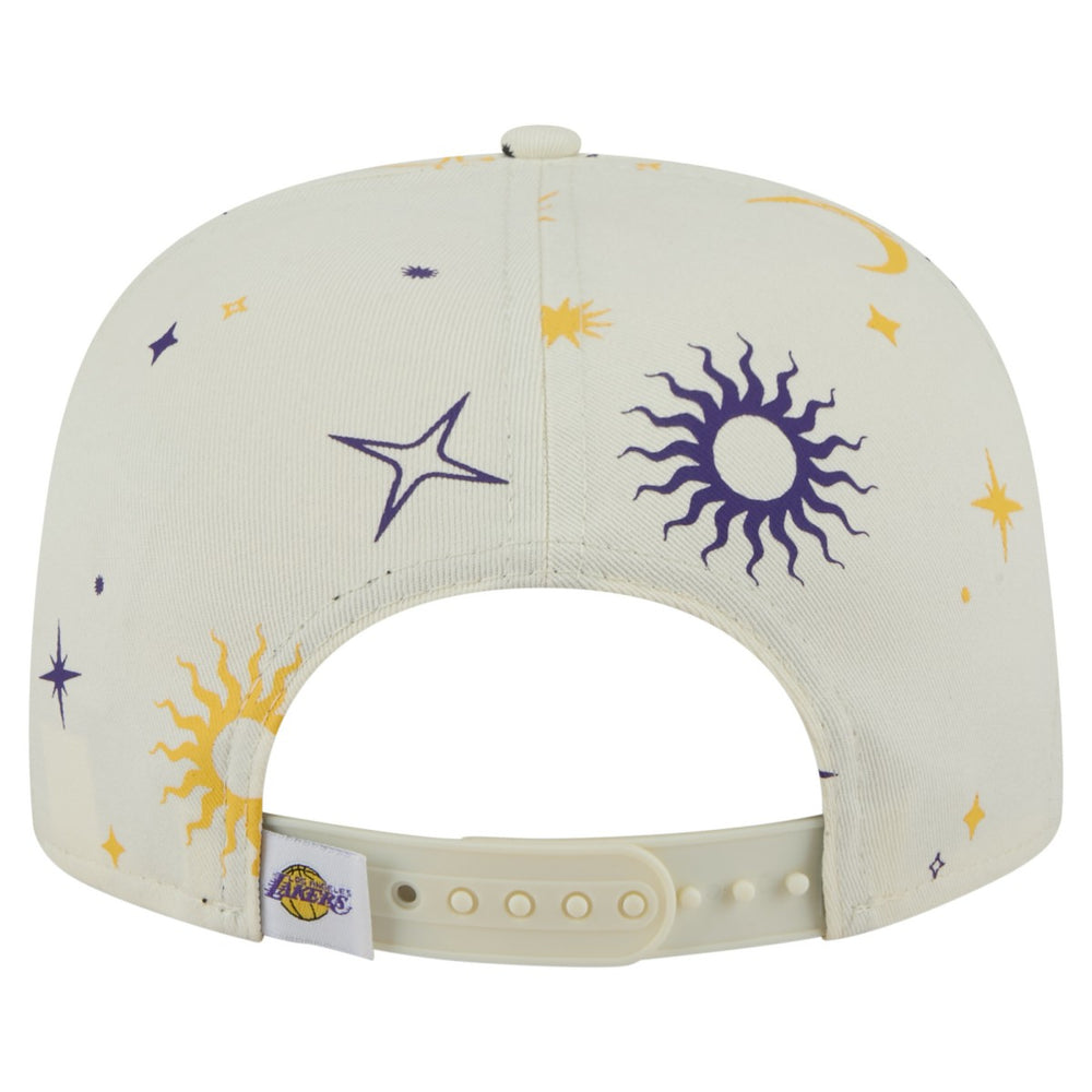 Cream Los Angeles Lakers Lunar Golfer Snapback Hat | NBA