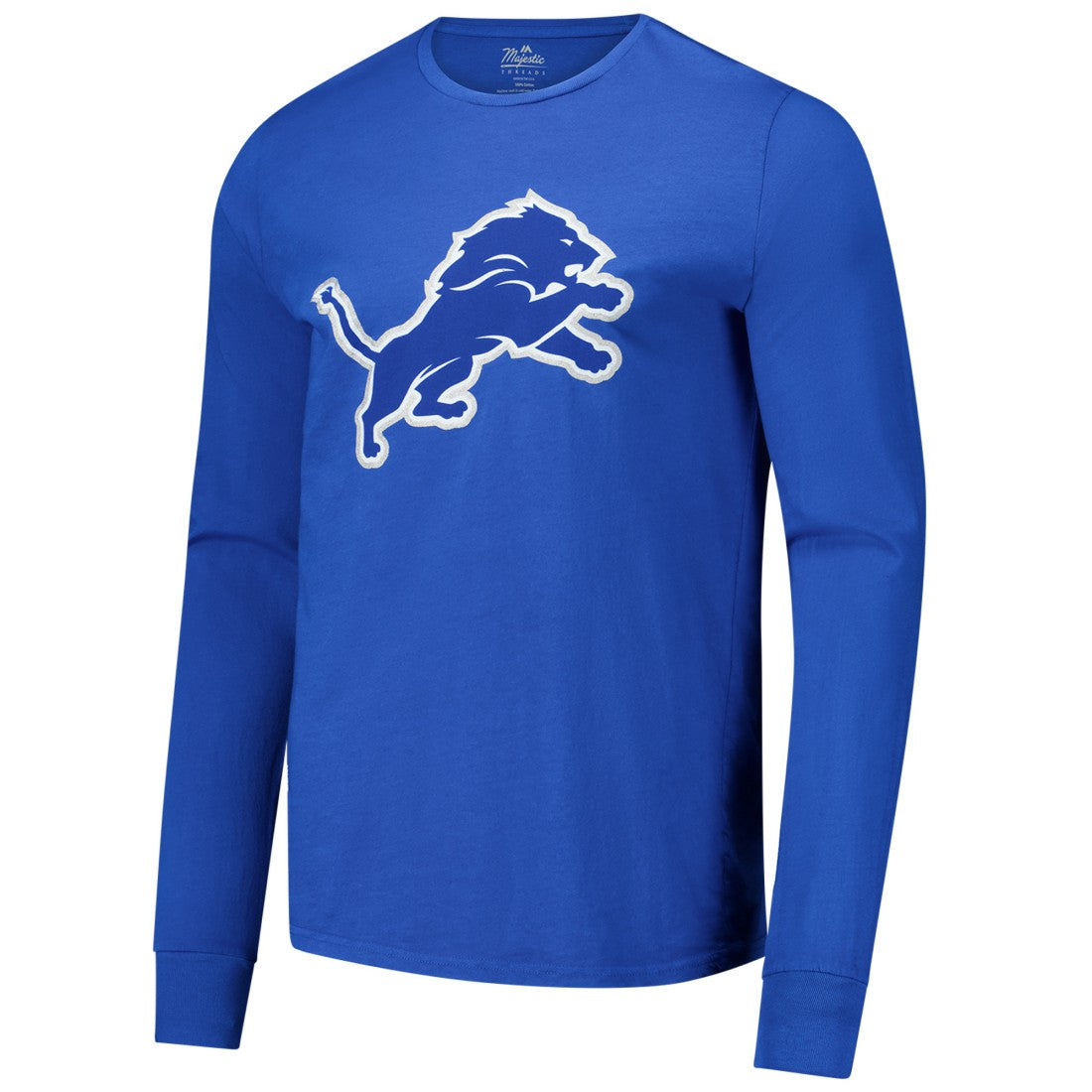 Detroit Lions Amon-Ra St. Brown  Majestic Threads Name & Number Long Sleeve T-Shirt | NFL Outlet