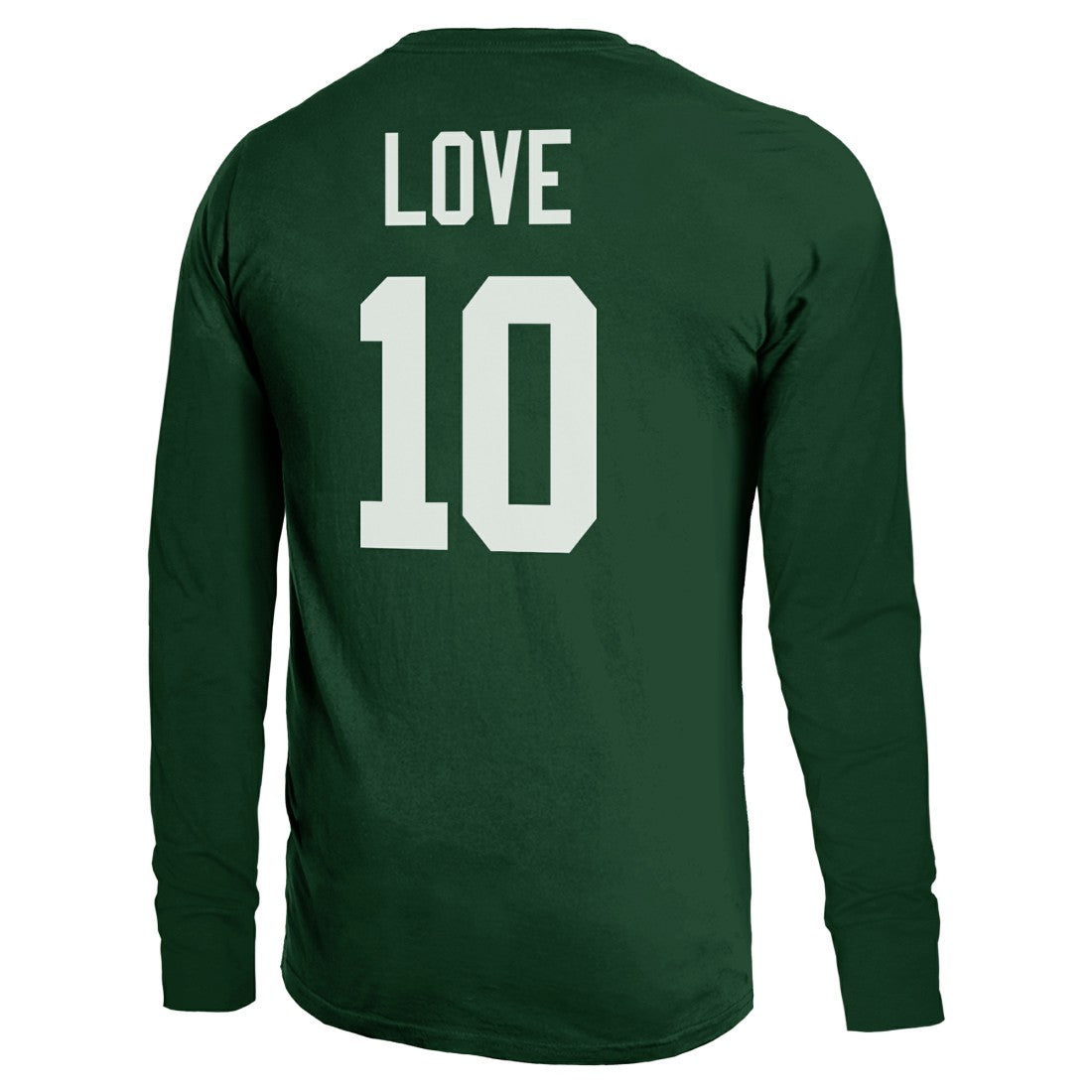 Green Bay Packers Jordan Love  Majestic Threads Name & Number Long Sleeve T-Shirt | NFL New