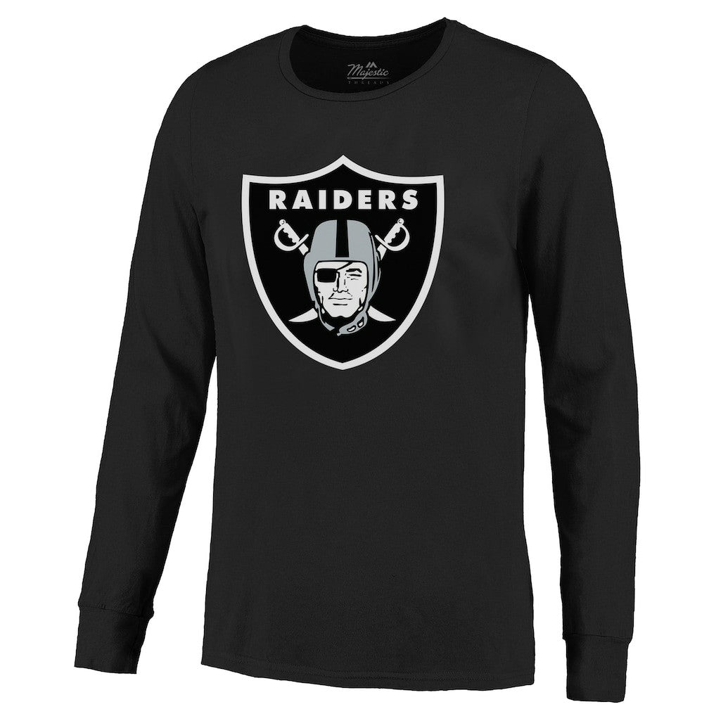 Las Vegas Raiders Maxx Crosby  Majestic Threads Name & Number Non-Distressed Long Sleeve T-Shirt | NFL On sale