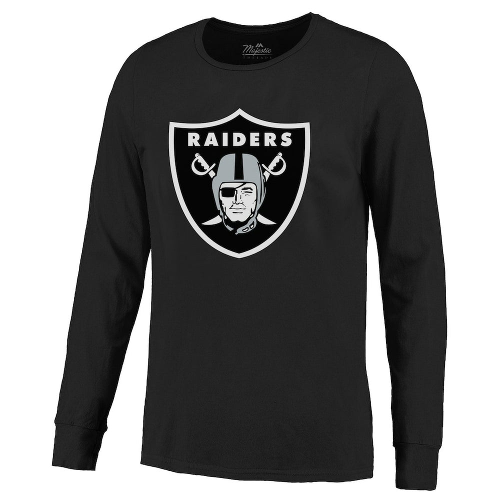 Las Vegas Raiders Maxx Crosby  Majestic Threads Name & Number Non-Distressed Long Sleeve T-Shirt | NFL On sale