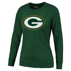 Green Bay Packers Jordan Love  Majestic Threads Women's Name & Number Long Sleeve T-Shirt | NFL Hot