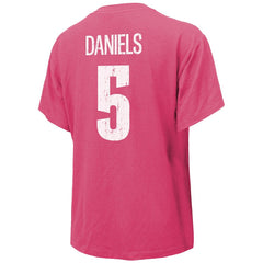 Washington Commanders Jayden Daniels  Majestic Threads Women's Name & Number T-Shirt | NFL Outlet