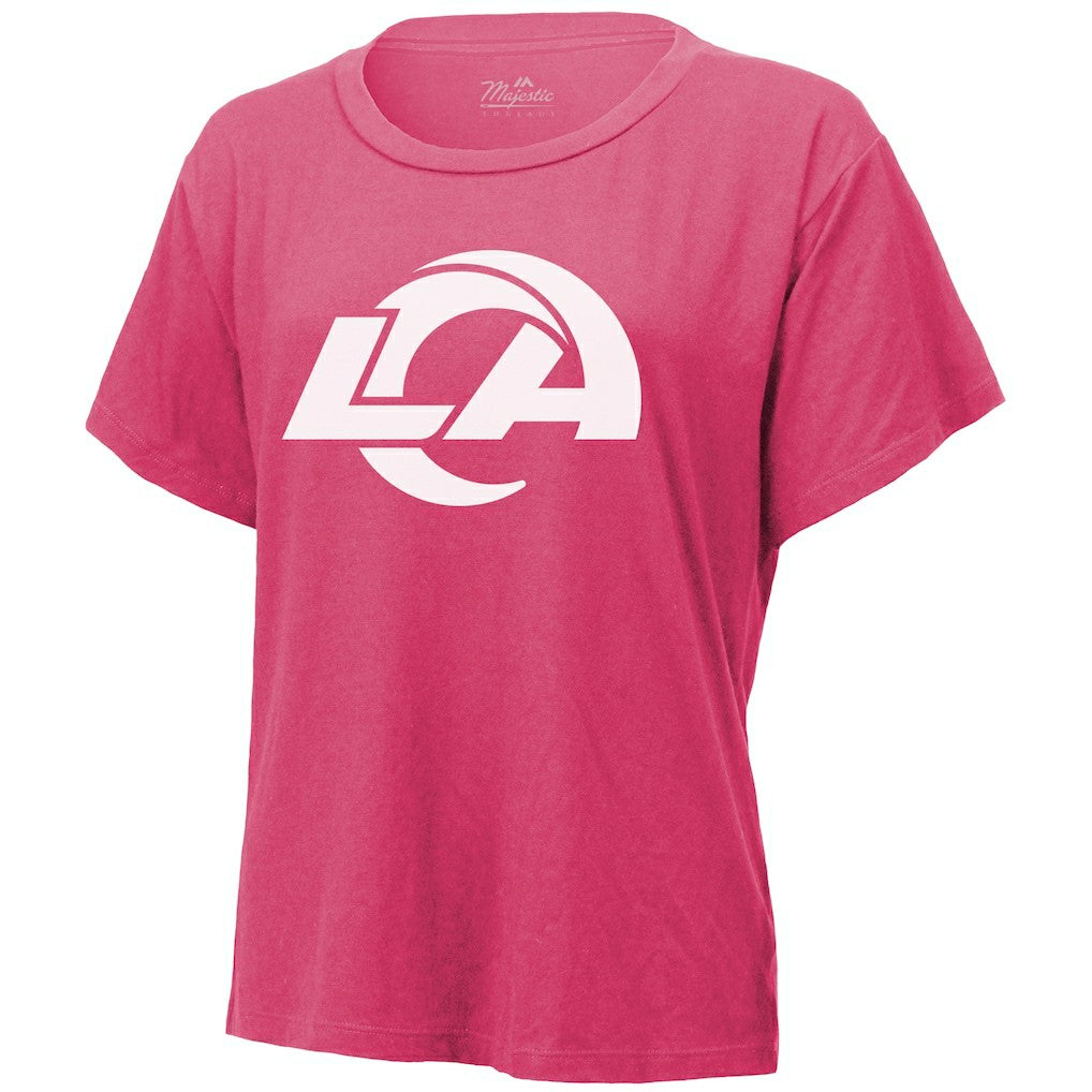 Los Angeles Rams Puka Nacua  Majestic Threads Women's Name & Number T-Shirt | NFL US