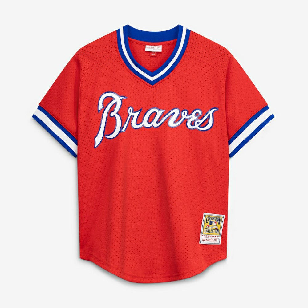 Dale Murphy Atlanta Braves Mitchell & Ness Cooperstown Collection Mesh Batting Practice  Jersey  - MLB Jerseys