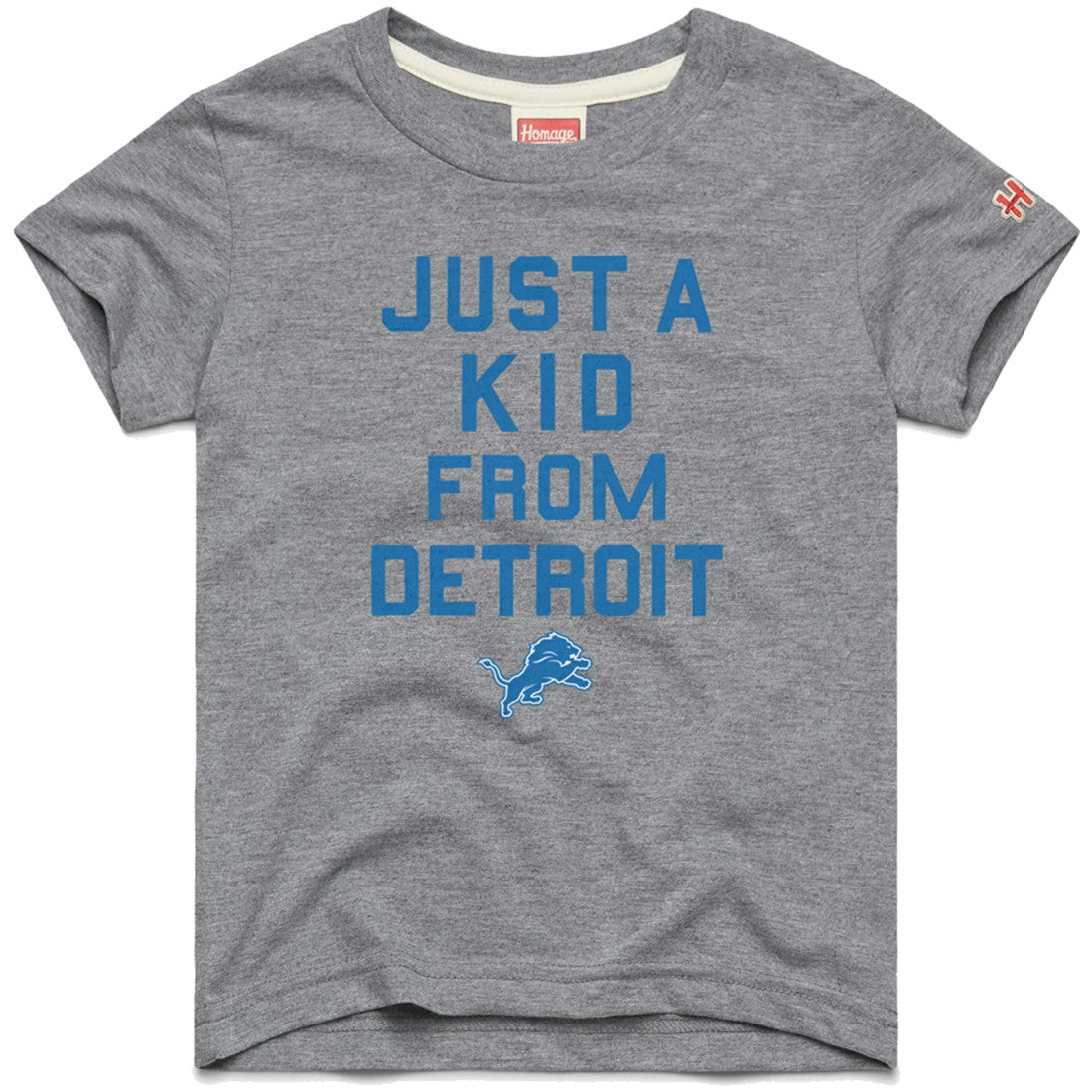 Detroit Lions Homage Youth Just a Kid Tri-Blend T-Shirt | NFL Online