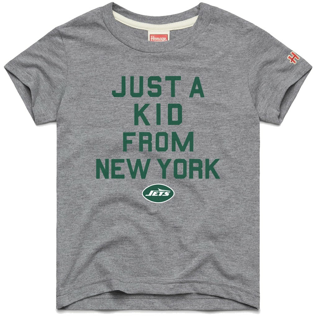 New York Jets Homage Youth Just a Kid Tri-Blend T-Shirt | NFL Hot