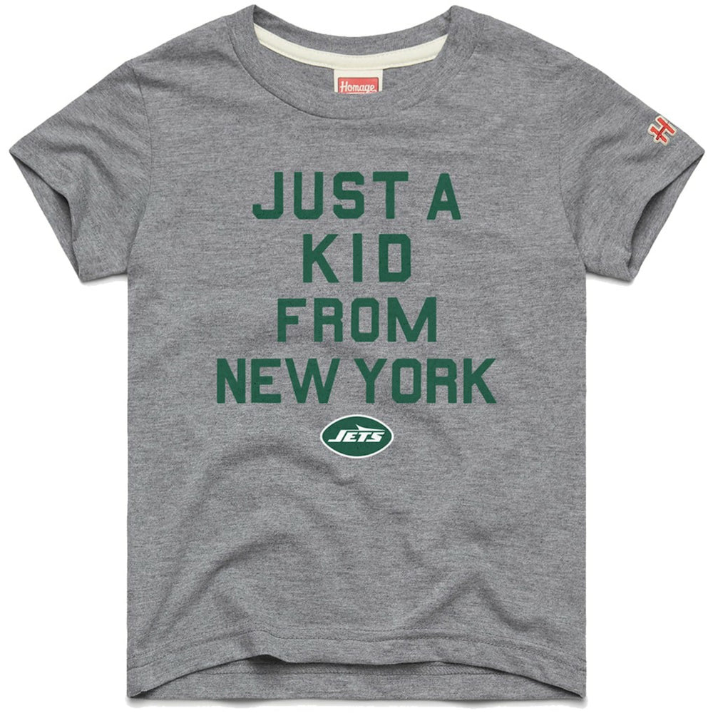 New York Jets Homage Youth Just a Kid Tri-Blend T-Shirt | NFL Hot