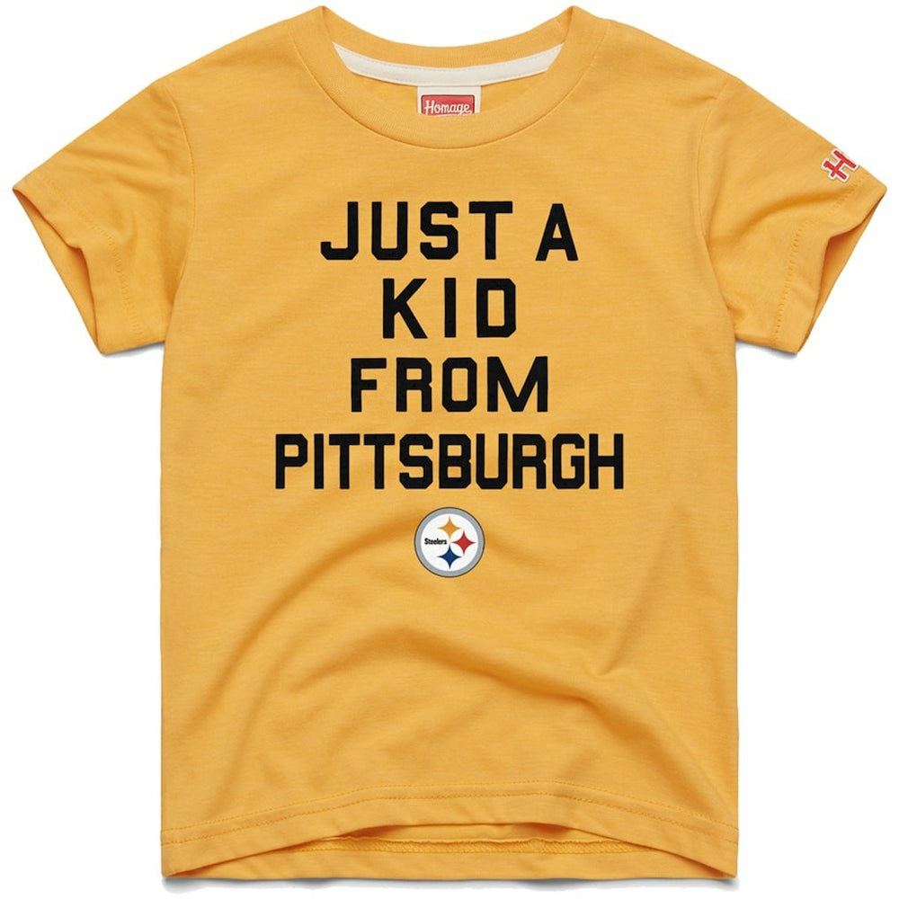 Pittsburgh Steelers Homage Youth Just a Kid Tri-Blend T-Shirt | NFL New