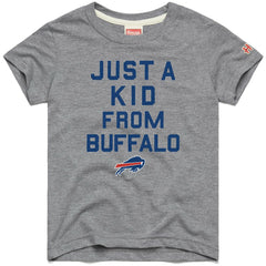 Buffalo Bills Homage Youth Just a Kid Tri-Blend T-Shirt | NFL Outlet