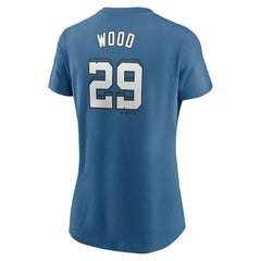 James Wood Washington Nationals Nike Women's 2025 City Connect Fuse Name & Number T-Shirt - MLB T-shirts