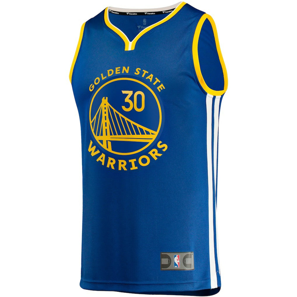 Royal Stephen Curry Golden State Warriors Fast Break Replica Jersey sale | NBA