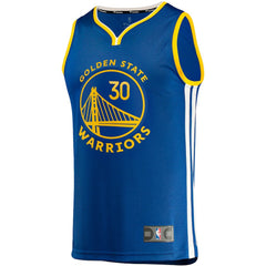 Royal Stephen Curry Golden State Warriors Fast Break Replica Jersey sale | NBA
