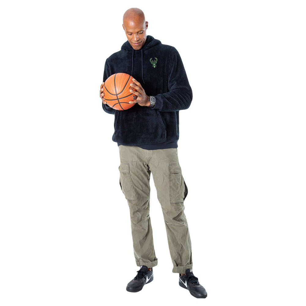 Black Milwaukee Bucks The Best Hoodie in the World By Jill Martin Unisex Oversized Lounge Pullover Hoodie | NBA
