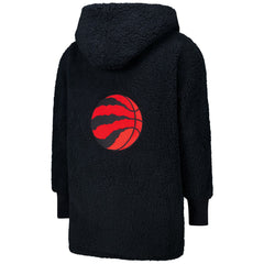 The Best Lounger in the World By Jill Martin Toronto Raptors Unisex Black Oversized Open-Front Hoodie Sweater sale | NBA