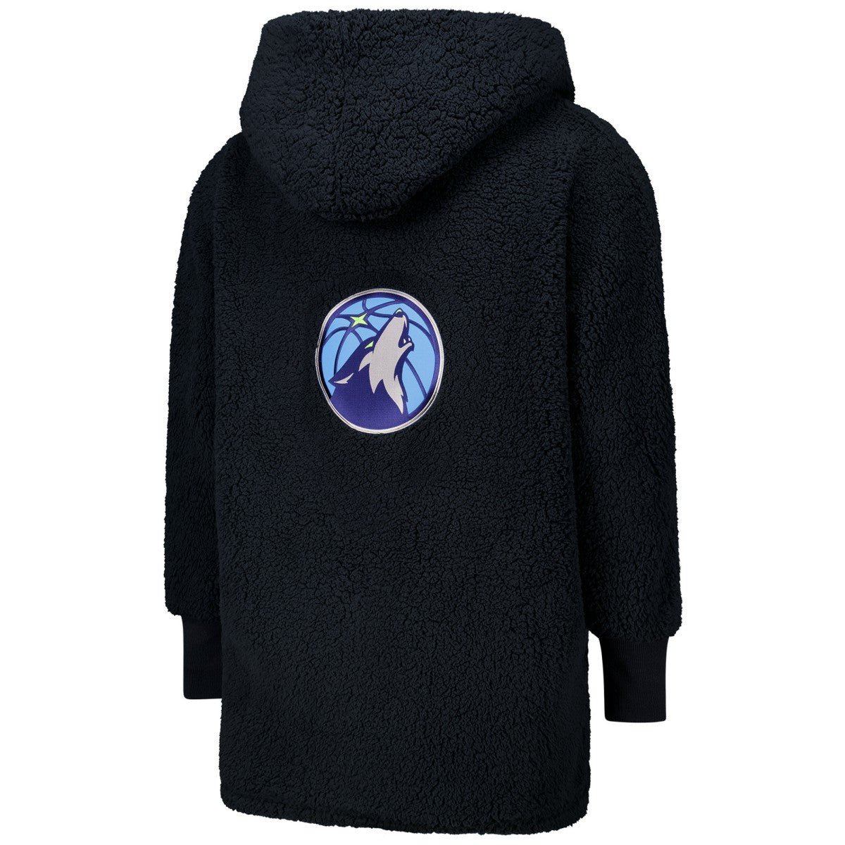 The Best Lounger in the World By Jill Martin Minnesota Timberwolves Unisex Navy Oversized Open-Front Hoodie Sweater discount | NBA