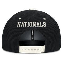 Washington Nationals Nike Pro Corduroy Structured Snapback Hat - MLB Hats