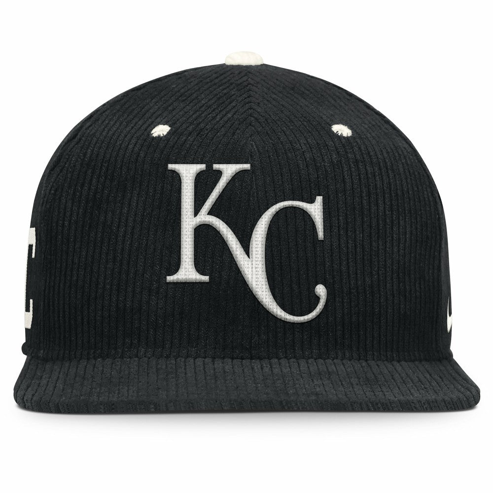 Kansas City Royals Nike Pro Corduroy Structured Snapback Hat - MLB Hats