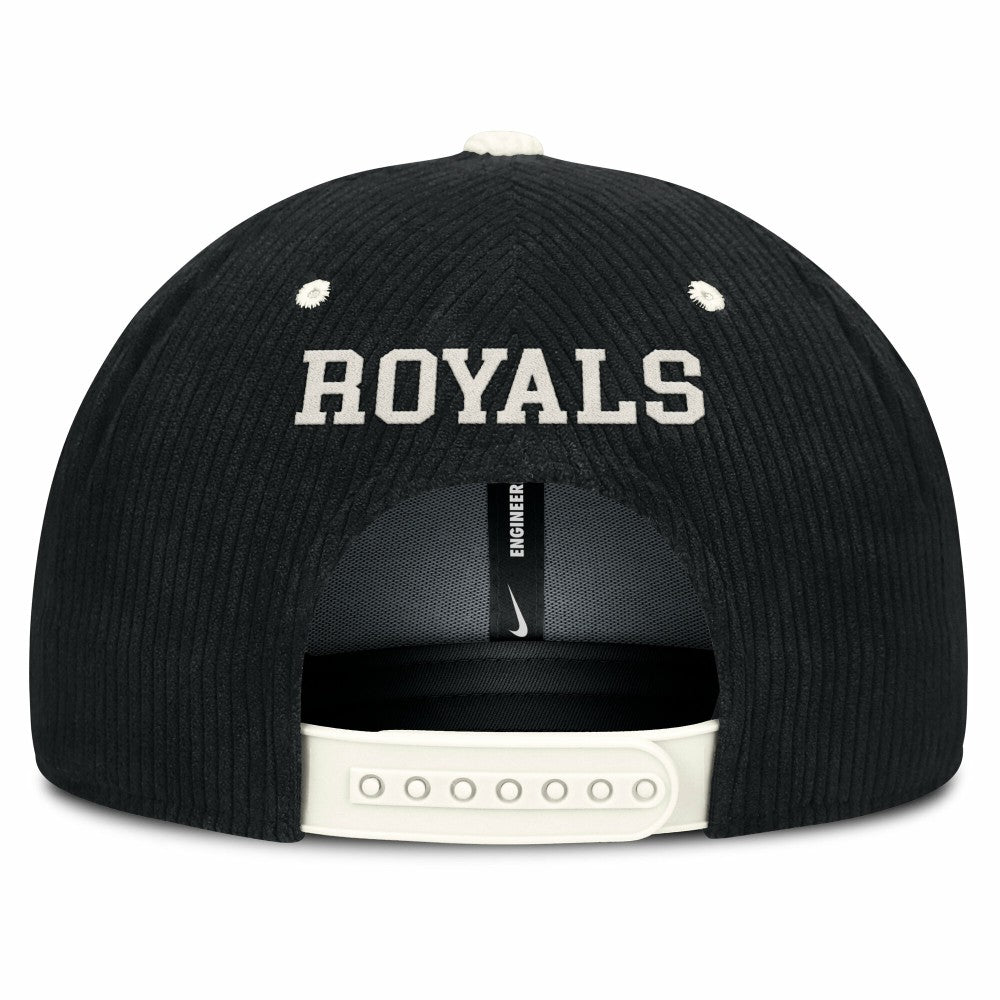 Kansas City Royals Nike Pro Corduroy Structured Snapback Hat - MLB Hats