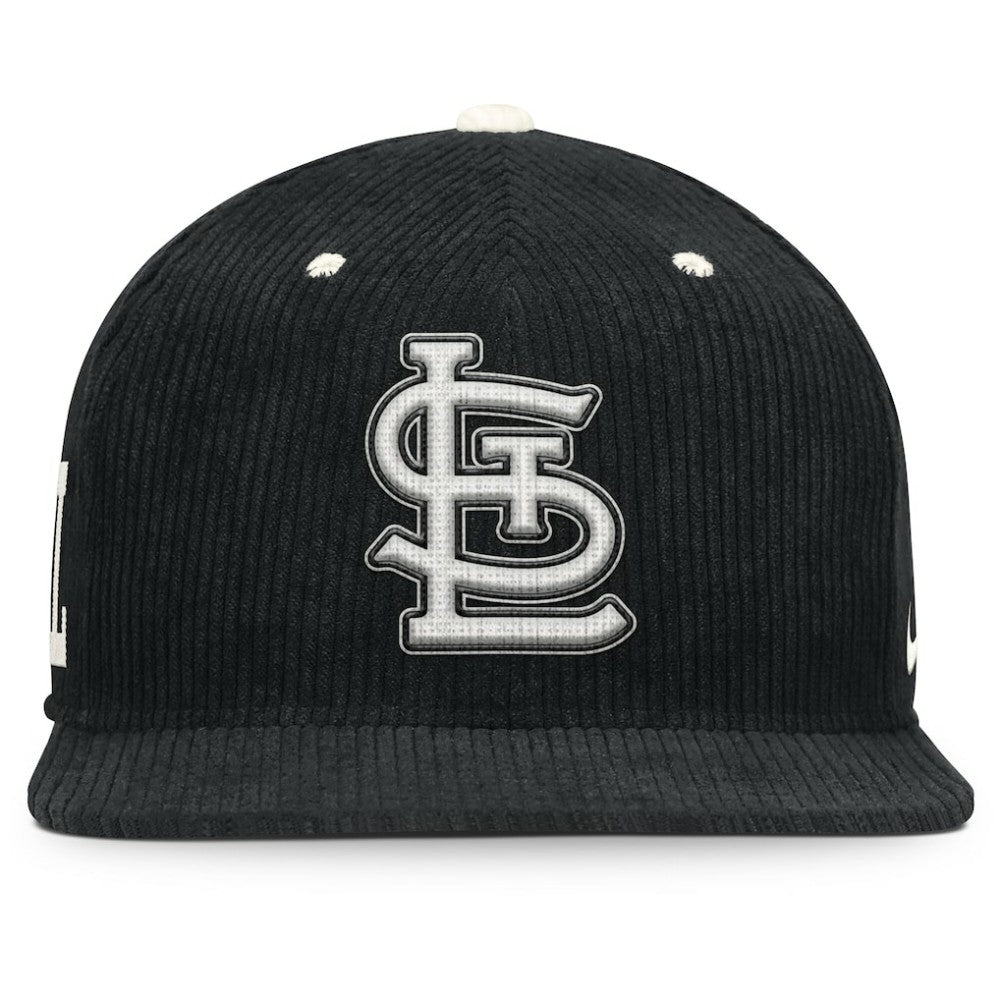St. Louis Cardinals Nike Pro Corduroy Structured Snapback Hat - MLB Hats