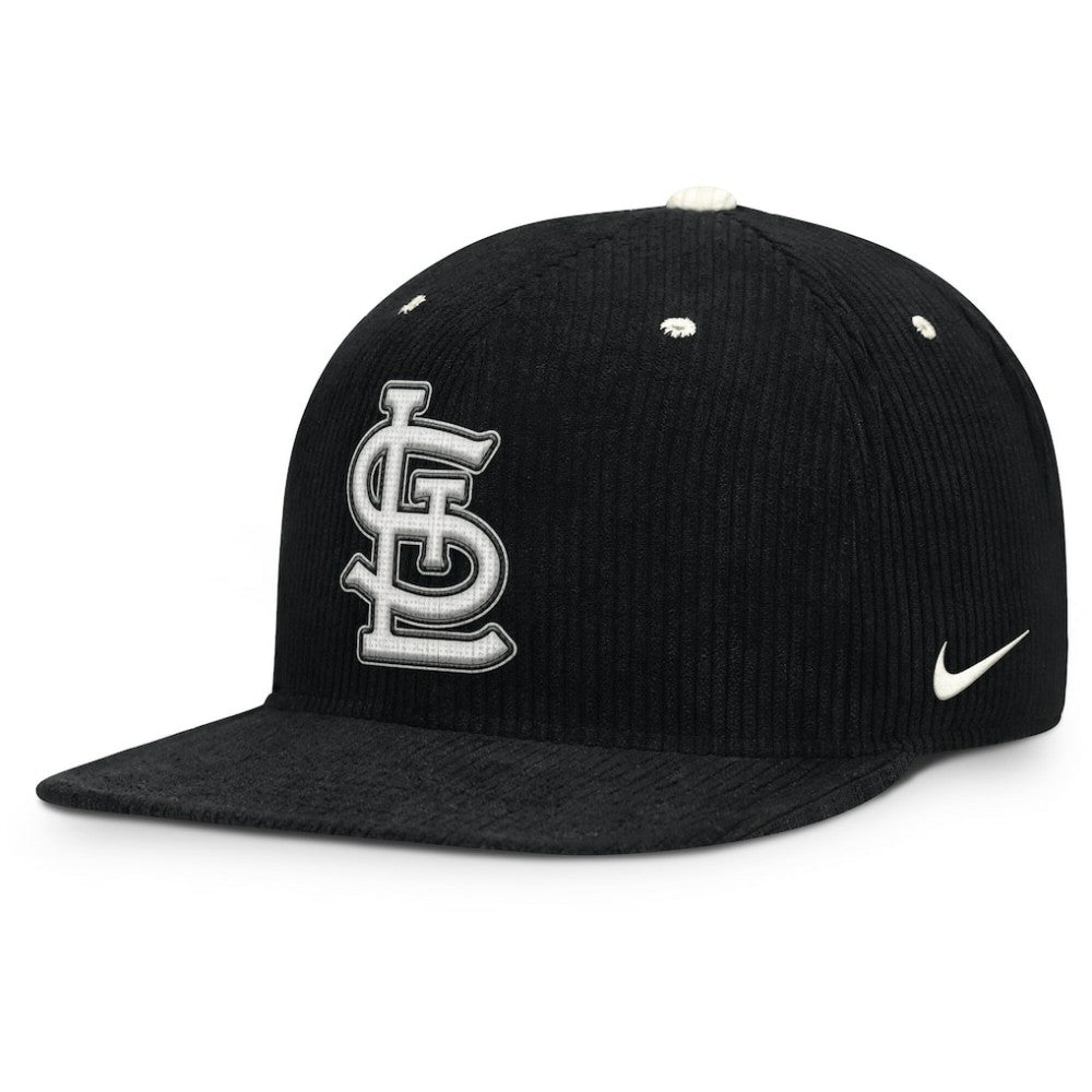 St. Louis Cardinals Nike Pro Corduroy Structured Snapback Hat - MLB Hats