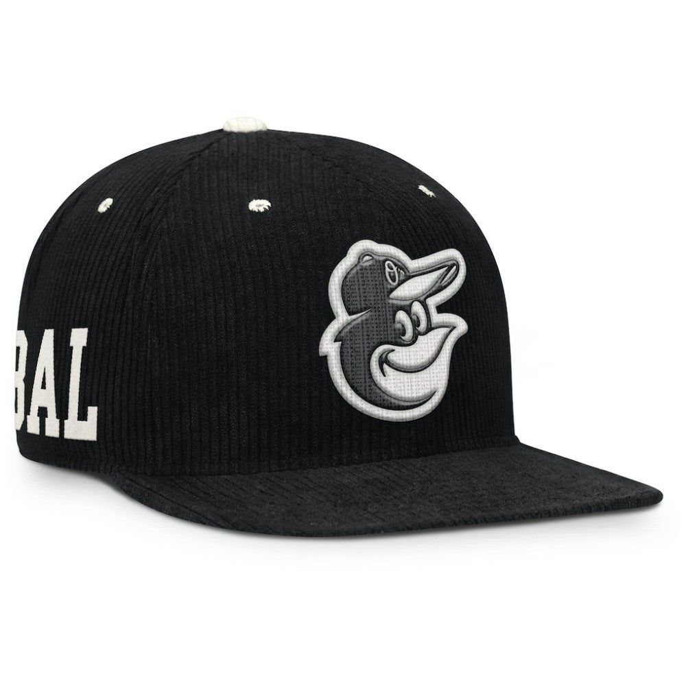 Baltimore Orioles Nike Pro Corduroy Structured Snapback Hat - MLB Hats