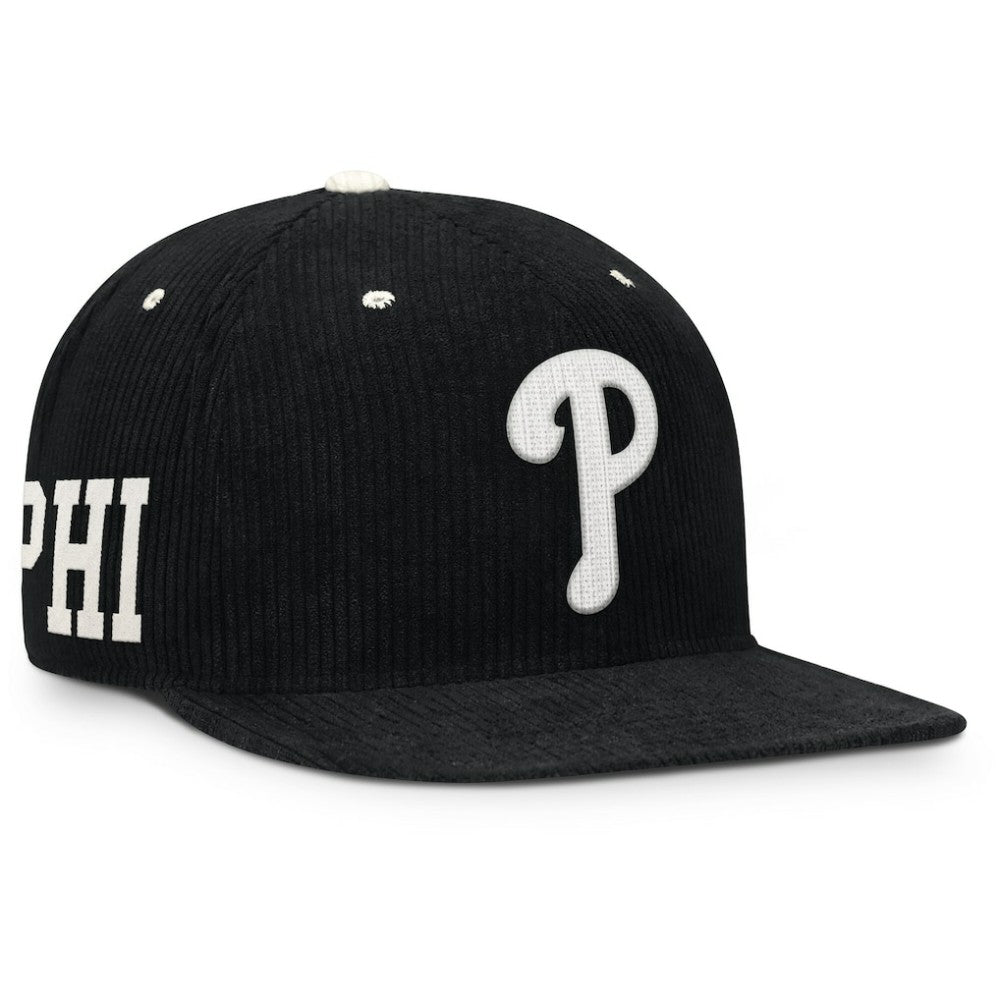 Philadelphia Phillies Nike Pro Corduroy Structured Snapback Hat - MLB Hats