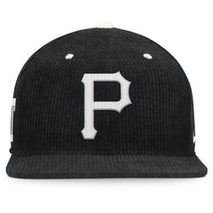 Pittsburgh Pirates Nike Pro Corduroy Structured Snapback Hat - MLB Hats