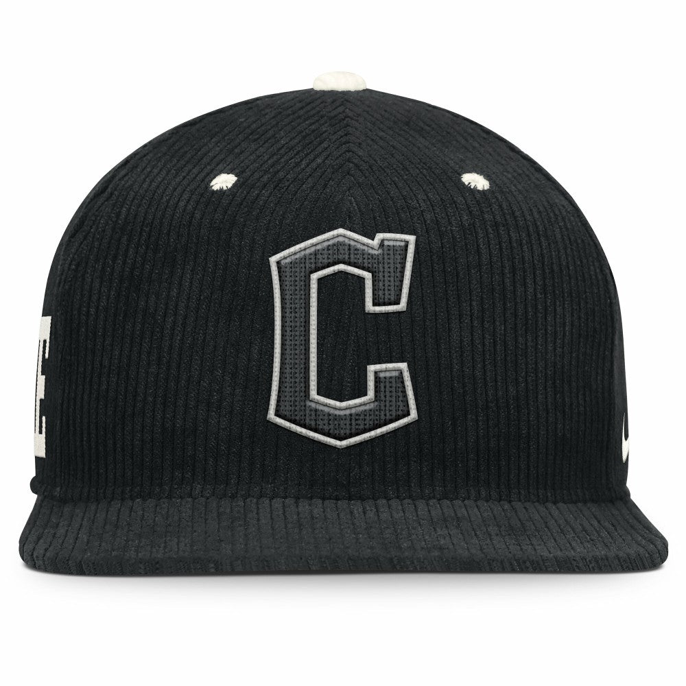 Cleveland Guardians Nike Pro Corduroy Structured Snapback Hat - MLB Hats