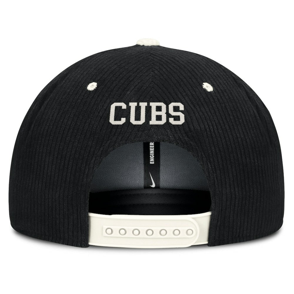 Chicago Cubs Nike Pro Corduroy Structured Snapback Hat - MLB Hats