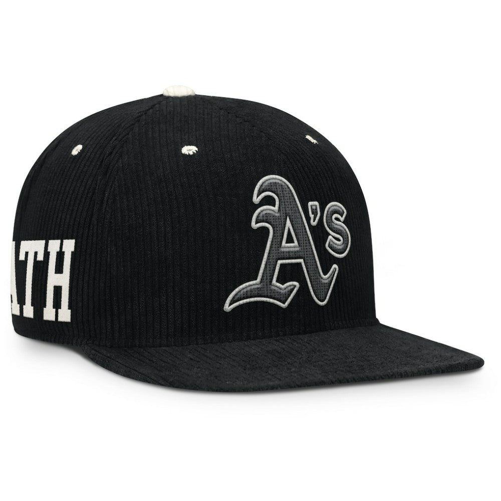 Athletics Nike Pro Corduroy Structured Snapback Hat - MLB Hats