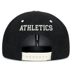 Athletics Nike Pro Corduroy Structured Snapback Hat - MLB Hats