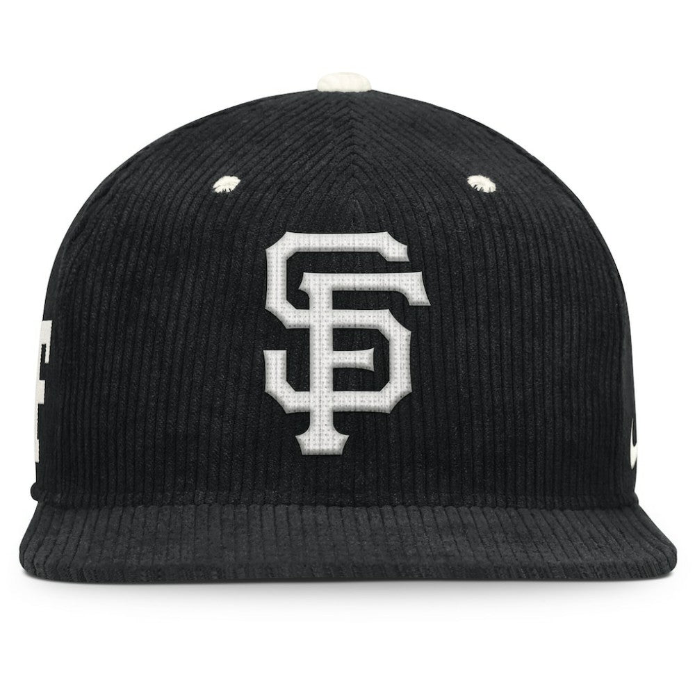 San Francisco Giants Nike Pro Corduroy Structured Snapback Hat - MLB Hats