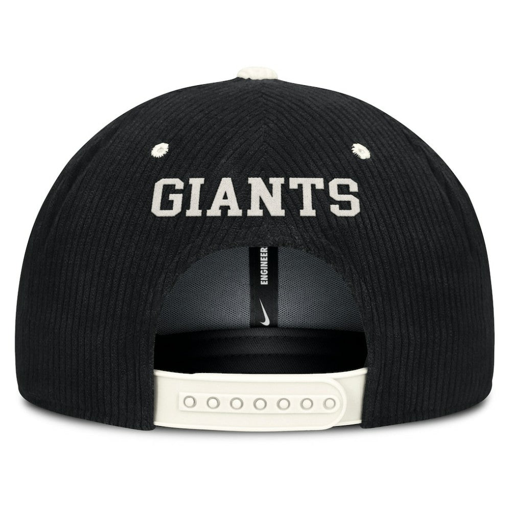 San Francisco Giants Nike Pro Corduroy Structured Snapback Hat - MLB Hats