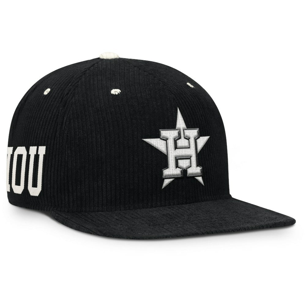 Houston Astros Nike Pro Corduroy Structured Snapback Hat - MLB Hats