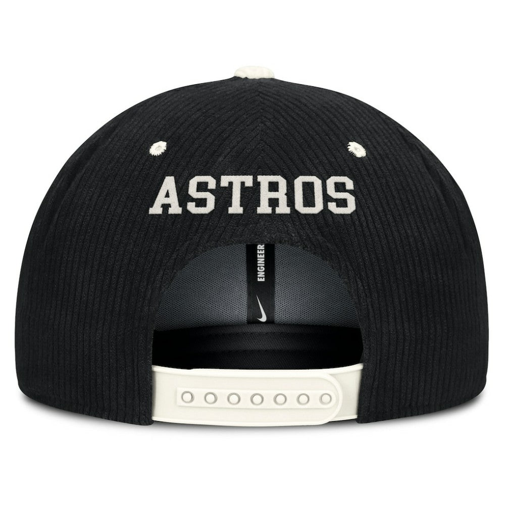 Houston Astros Nike Pro Corduroy Structured Snapback Hat - MLB Hats