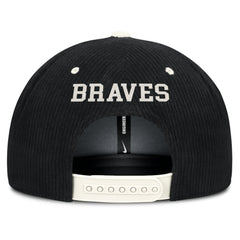 Atlanta Braves Nike Pro Corduroy Structured Snapback Hat - MLB Hats