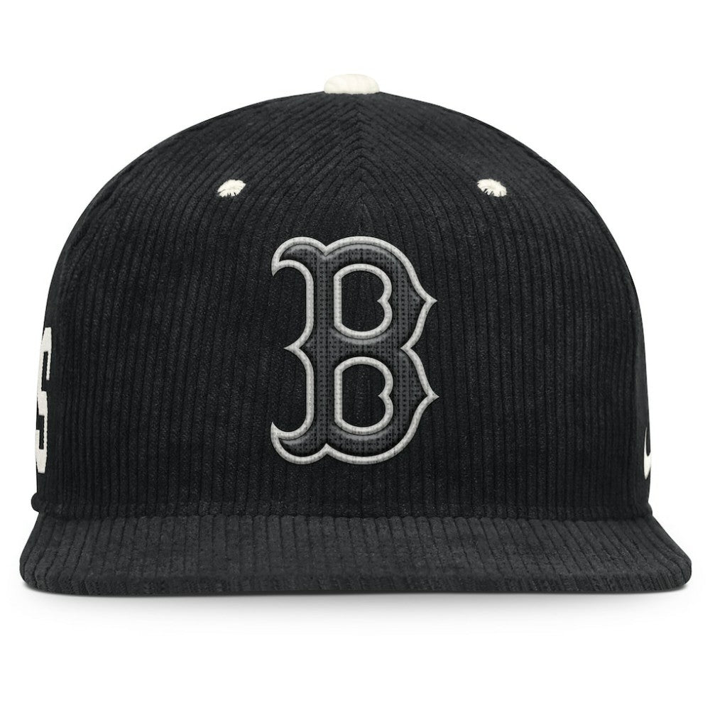 Boston Red Sox Nike Pro Corduroy Structured Snapback Hat - MLB Hats