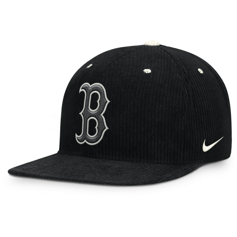 Boston Red Sox Nike Pro Corduroy Structured Snapback Hat - MLB Hats